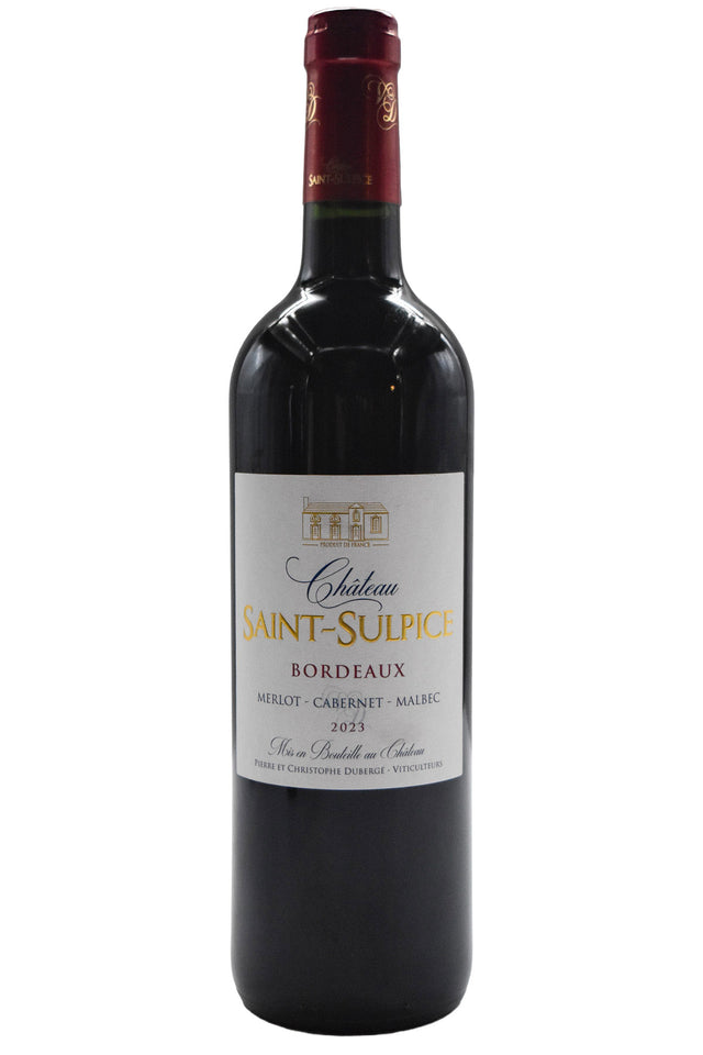 Bottle of Chateau Saint-Sulpice Bordeaux 2023-Red Wine-Flatiron SF