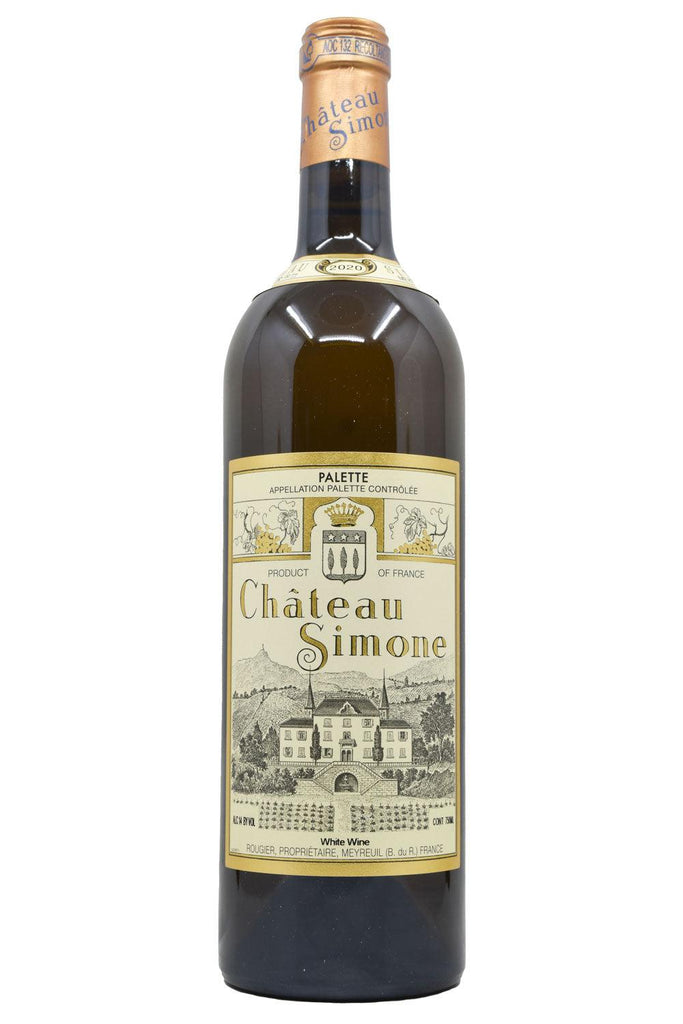 Bottle of Chateau Simone Palette Blanc 2020-White Wine-Flatiron SF