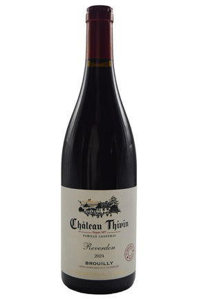 Bottle of Chateau Thivin Brouilly Reverdon 2024-Red Wine-Flatiron SF