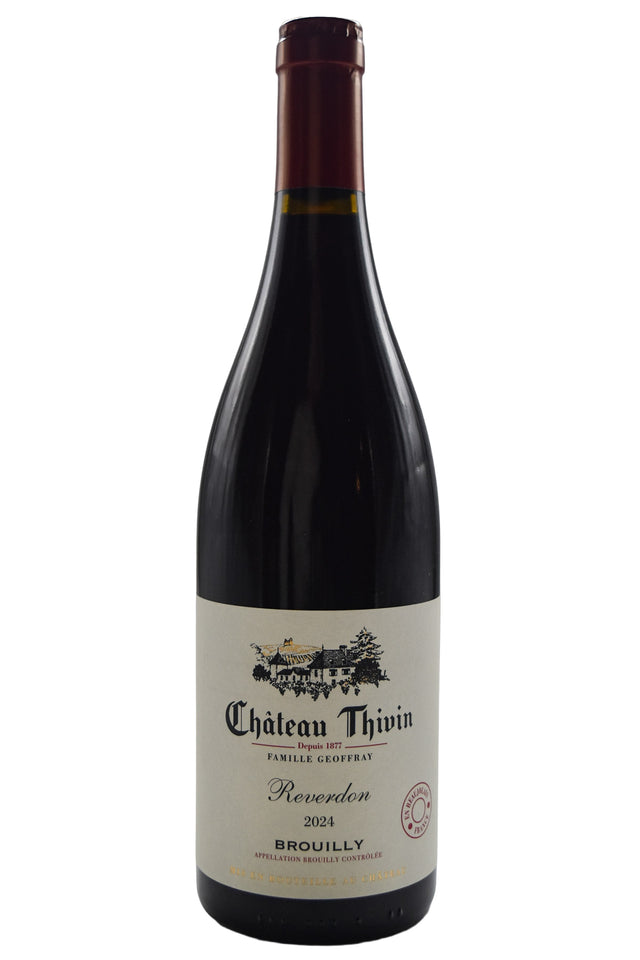 Bottle of Chateau Thivin Brouilly Reverdon 2024-Red Wine-Flatiron SF