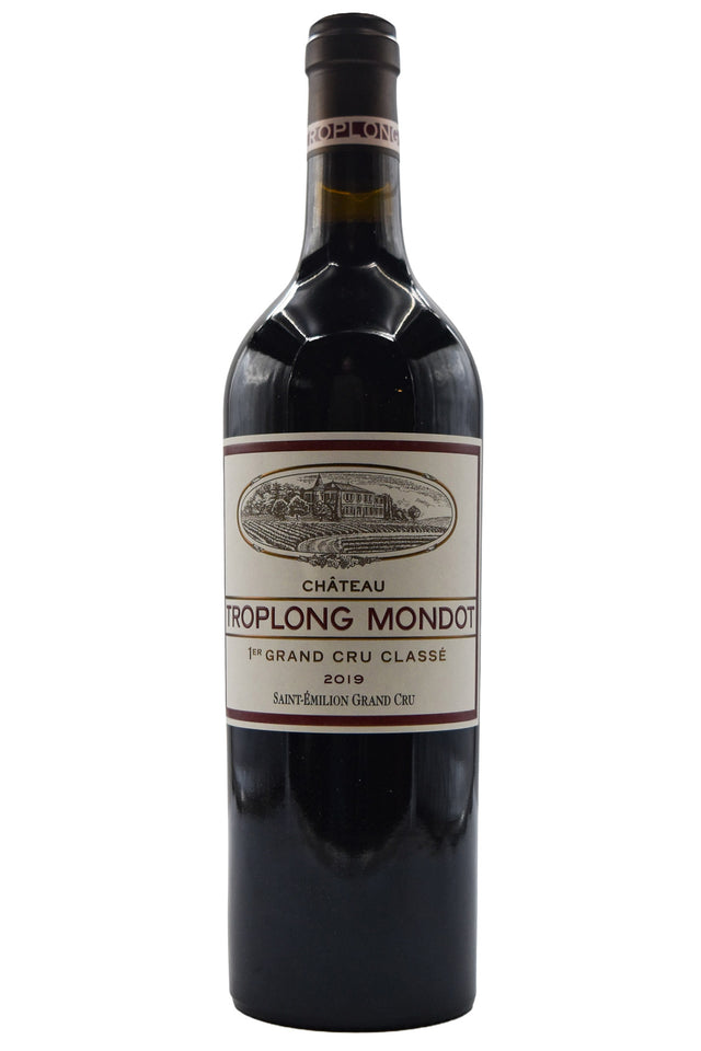 Bottle of Chateau Troplong Mondot Saint-Emilion Grand Cru 2019-Red Wine-Flatiron SF