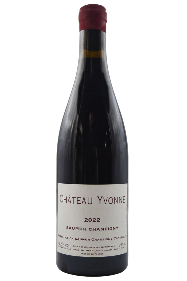 Bottle of Chateau Yvonne Saumur-Champigny Rouge 2022-Red Wine-Flatiron SF