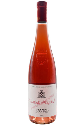 Bottle of Chateau d'Aqueria Tavel Rose 2024-Rosé Wine-Flatiron SF