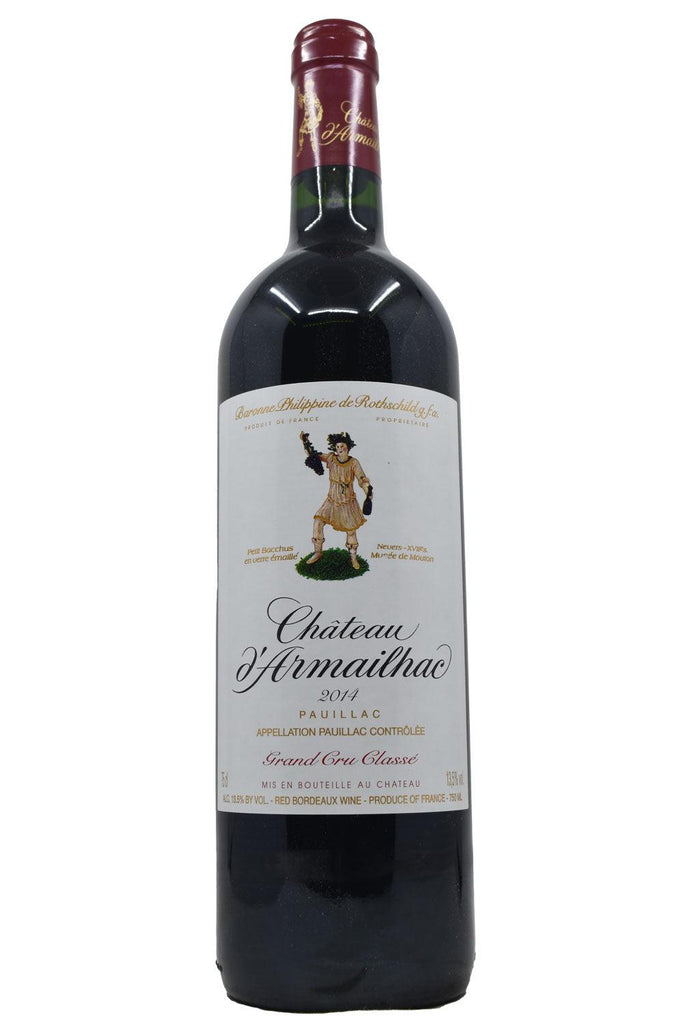 Bottle of Chateau d'Armailhac Pauillac 2014-Red Wine-Flatiron SF