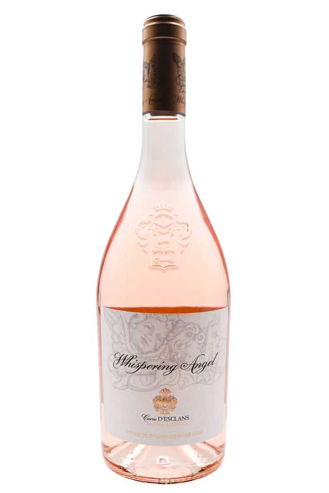Bottle of Chateau d'Esclans Cotes de Provence Rose Whispering Angel 2024-Rosé Wine-Flatiron SF