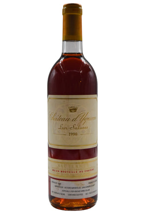 Bottle of Chateau d'Yquem Sauternes 1990 [NET]-Dessert Wine-Flatiron SF