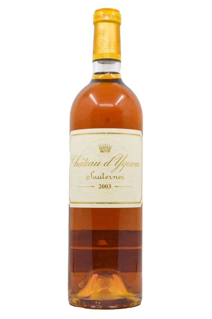 Bottle of Chateau d'Yquem Sauternes 2003-Dessert Wine-Flatiron SF