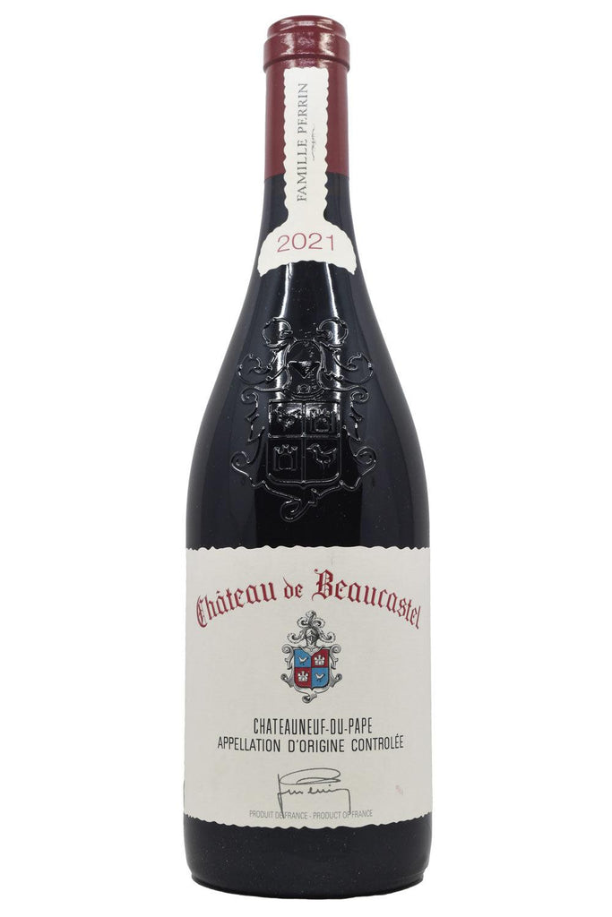 Bottle of Chateau de Beaucastel Chateauneuf-du-Pape 2021-Red Wine-Flatiron SF