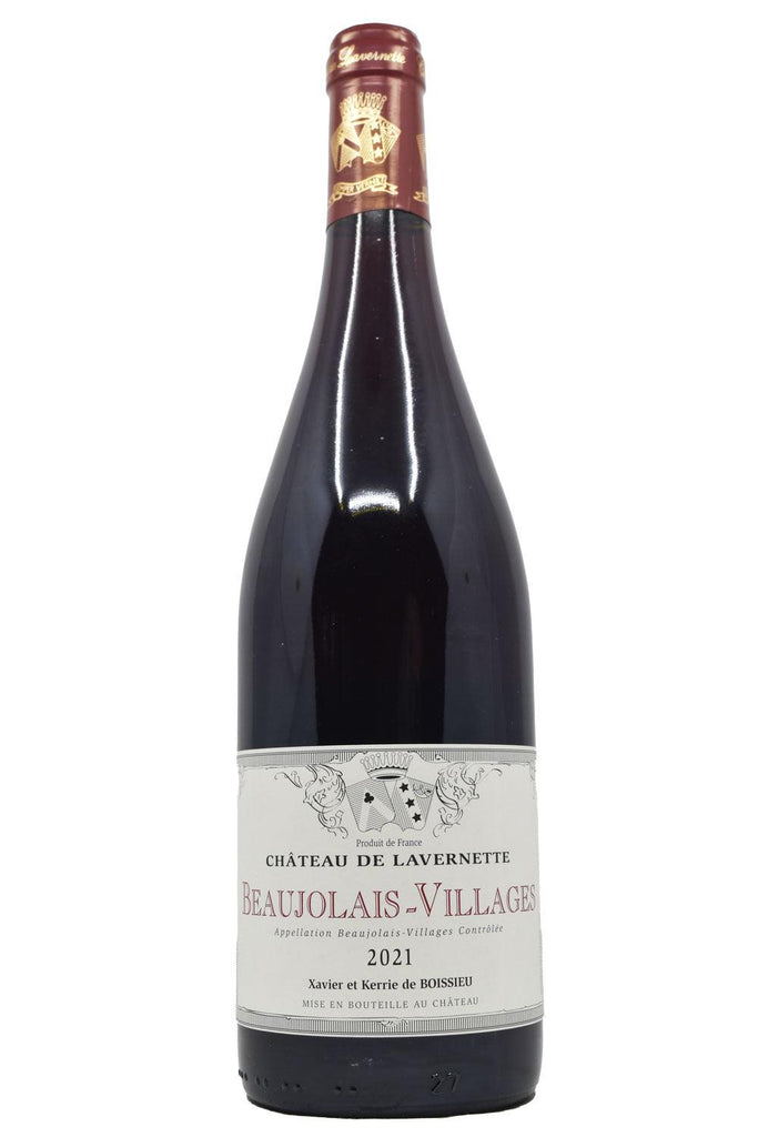 Bottle of Chateau de Lavernette Beaujolais-Villages 2021-Red Wine-Flatiron SF