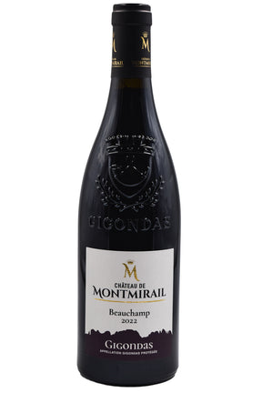 Bottle of Chateau de Montmirail Gigondas Cuvee de Beauchamp 2022-Red Wine-Flatiron SF