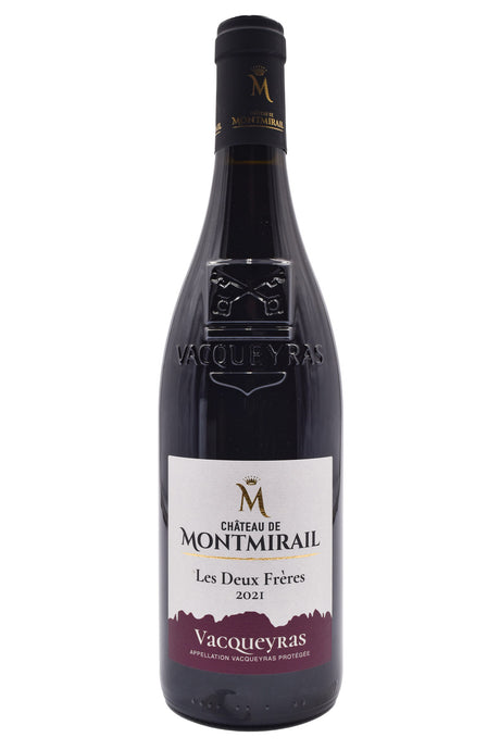 Bottle of Chateau de Montmirail Vacqueyras Les Deux Freres 2021-Red Wine-Flatiron SF