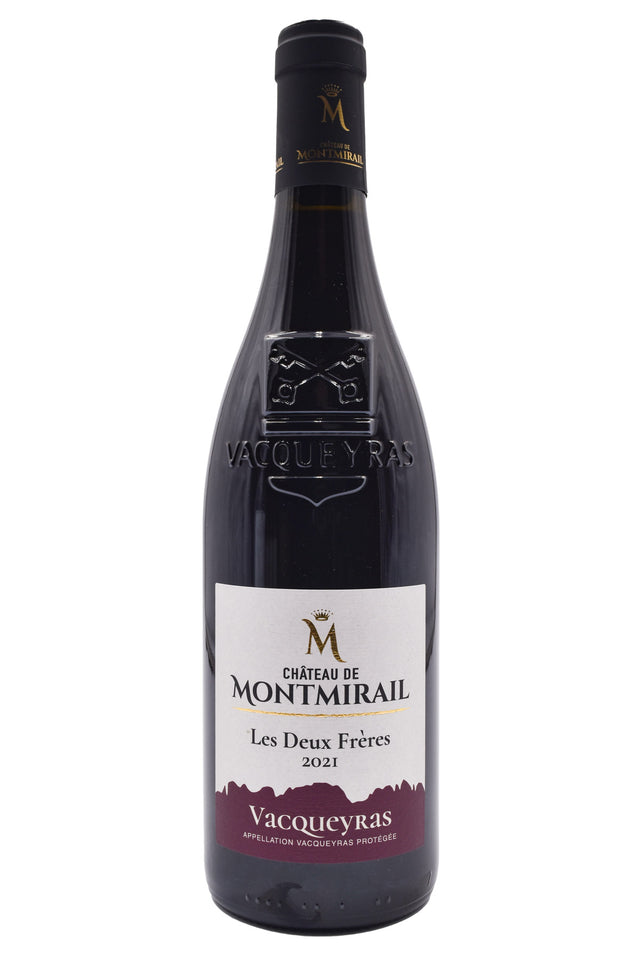 Bottle of Chateau de Montmirail Vacqueyras Les Deux Freres 2021-Red Wine-Flatiron SF