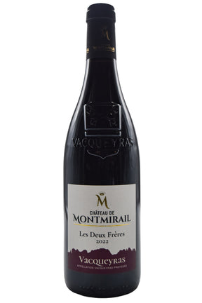 Bottle of Chateau de Montmirail Vacqueyras Les Deux Freres 2022-Red Wine-Flatiron SF