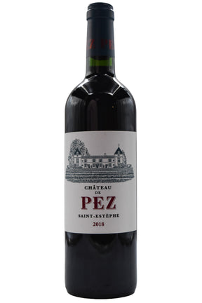 Bottle of Chateau de Pez Saint-Estephe 2018-Red Wine-Flatiron SF