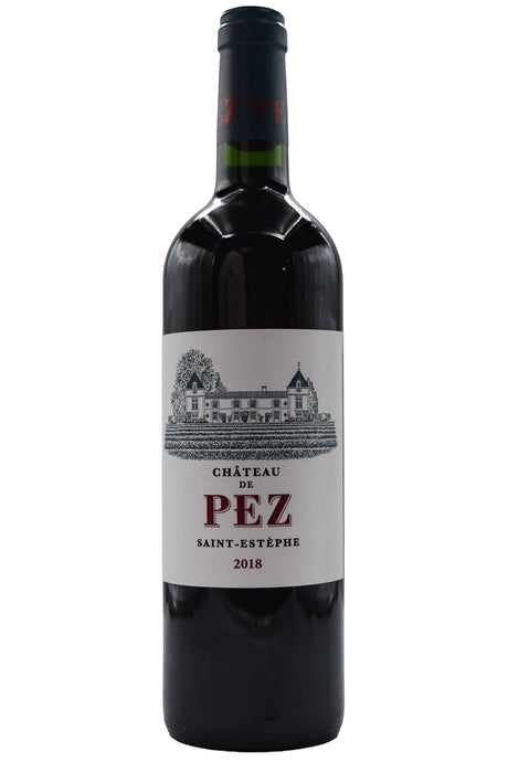Bottle of Chateau de Pez Saint-Estephe 2018-Red Wine-Flatiron SF