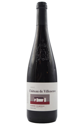 Bottle of Chateau de Villeneuve Saumur Champigny 2022-Red Wine-Flatiron SF