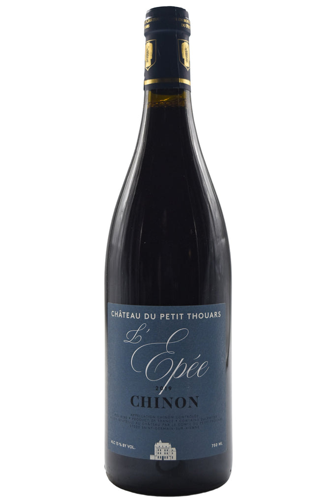 Bottle of Chateau du Petit Thouars Chinon Rouge L'Epee 2019-Red Wine-Flatiron SF