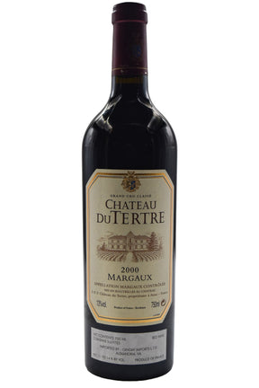 Bottle of Chateau du Tertre Margaux 2000-Red Wine-Flatiron SF