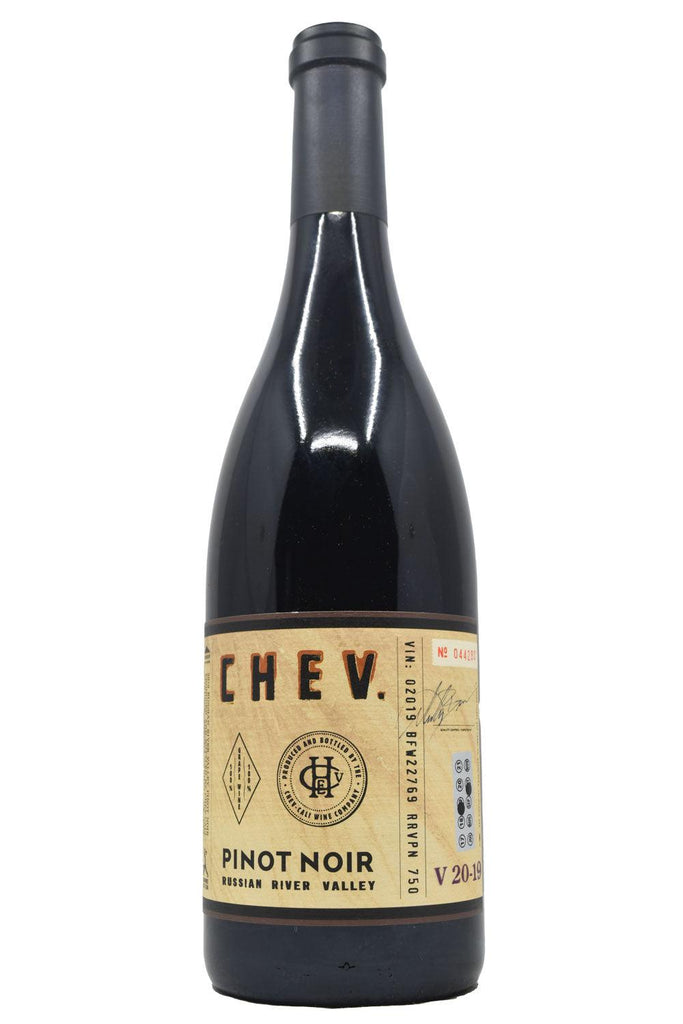 Bottle of Chev Russian River Valley Pinot Noir 2019-Red Wine-Flatiron SF