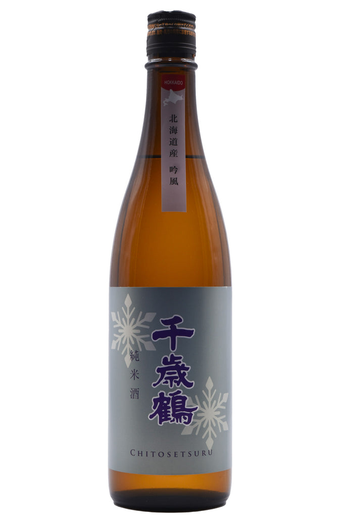 Bottle of Chitosetsuru Junmai Sake Ginpu (720ml)-Sake-Flatiron SF