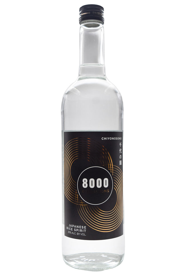 Bottle of Chiyonosono 8000 Generations Shochu-Spirits-Flatiron SF