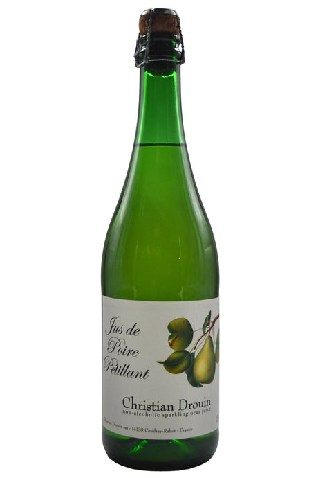 Bottle of Christian Drouin Jus de Poire Petillant Non-Alcoholic Sparkling Pear (750ml)-Grocery-Flatiron SF