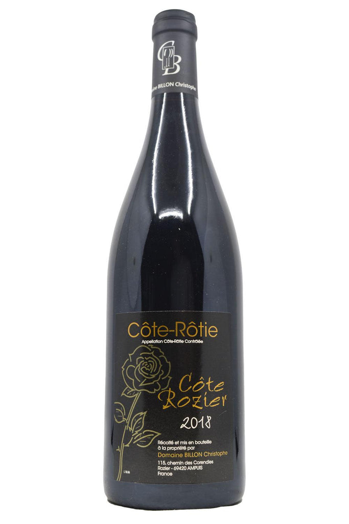 Bottle of Christophe Billon Cote Rotie Cote Rozier 2018-Red Wine-Flatiron SF