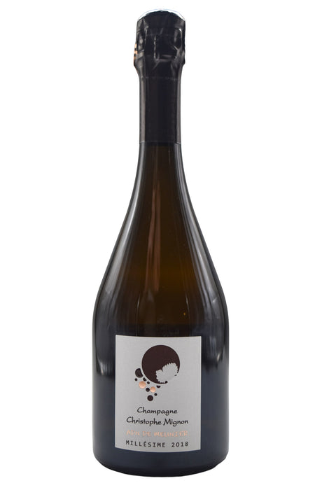 Bottle of Christophe Mignon Champagne Brut Nature 2018-Sparkling Wine-Flatiron SF