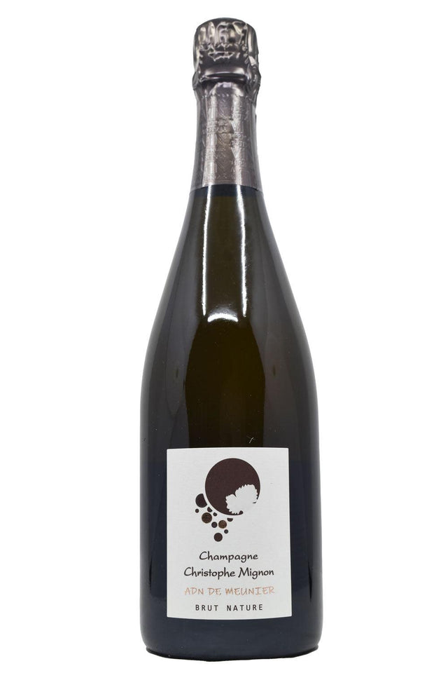Bottle of Christophe Mignon Champagne ADN de Meunier Brut Nature NV-Sparkling Wine-Flatiron SF