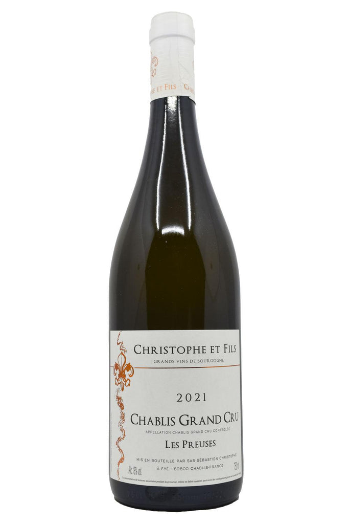 Bottle of Christophe et Fils Chablis Grand Cru Les Preuses 2021-White Wine-Flatiron SF