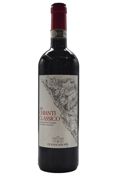 Bottle of Cigliano di Sopra Chianti Classico 2023-Red Wine-Flatiron SF
