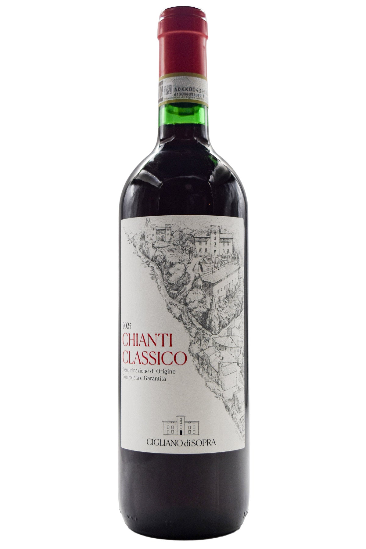 Bottle of Cigliano di Sopra Chianti Classico 2024-Red Wine-Flatiron SF