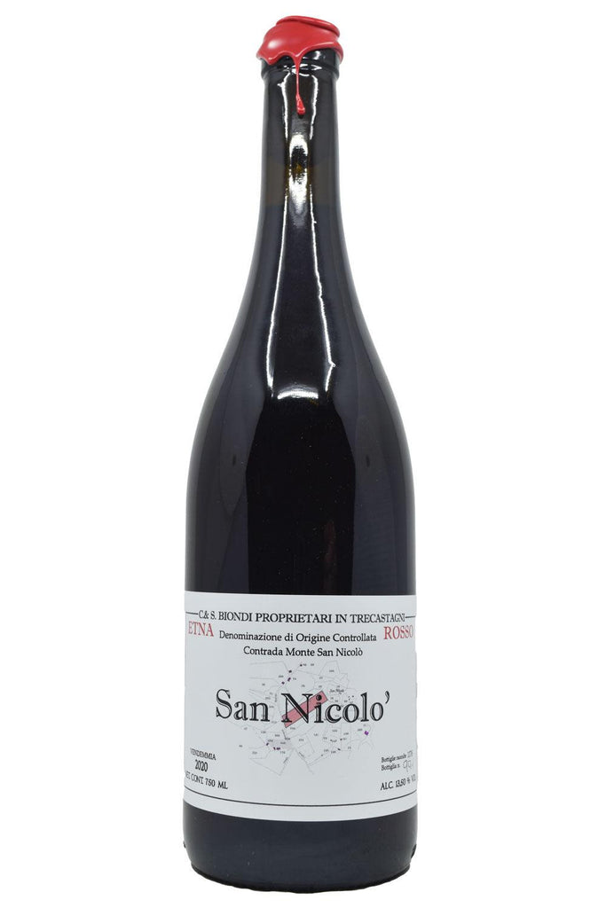 Bottle of Ciro Biondi Etna Rosso San Nicolo 2020-Red Wine-Flatiron SF