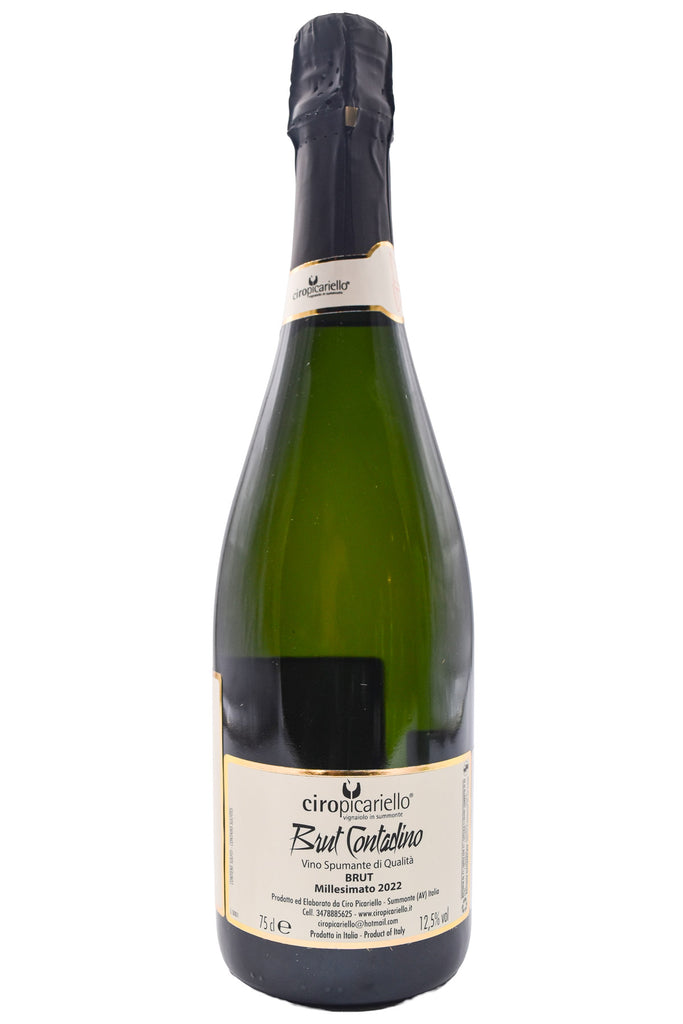 Bottle of Ciro Picariello Brut Contadino Sboccato 2022-Sparkling Wine-Flatiron SF