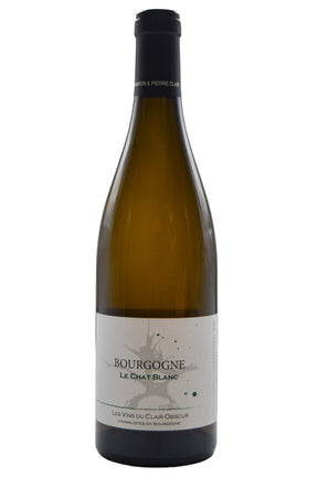 Bottle of Clair Obscur Bourgogne Blanc Le Chat Blanc 2022-White Wine-Flatiron SF