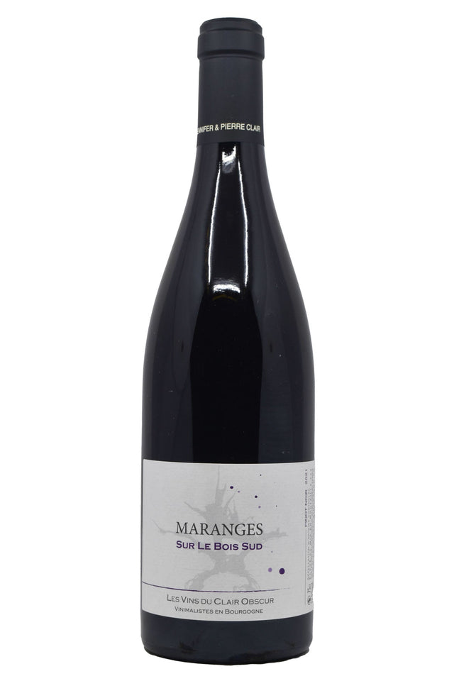 Bottle of Clair Obscur Maranges Sur Le Bois Sud 2021-Red Wine-Flatiron SF