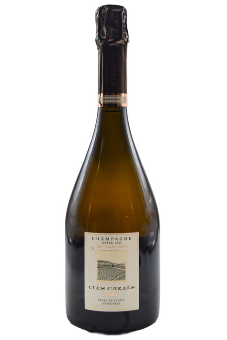 Bottle of Claude Cazals Champagne Blanc de Blancs Grand Cru Clos Cazals 2002-Sparkling Wine-Flatiron SF