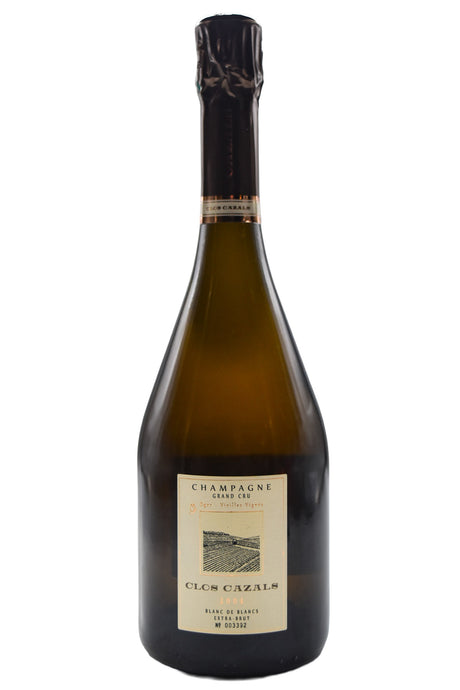 Bottle of Claude Cazals Champagne Blanc de Blancs Grand Cru Clos Cazals 2004-Sparkling Wine-Flatiron SF