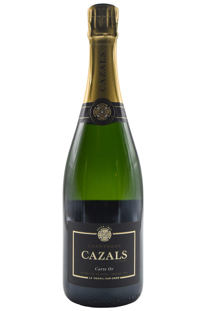Bottle of Claude Cazals Champagne Brut Blanc de Blancs Grand Cru Carte Or NV-Sparkling Wine-Flatiron SF