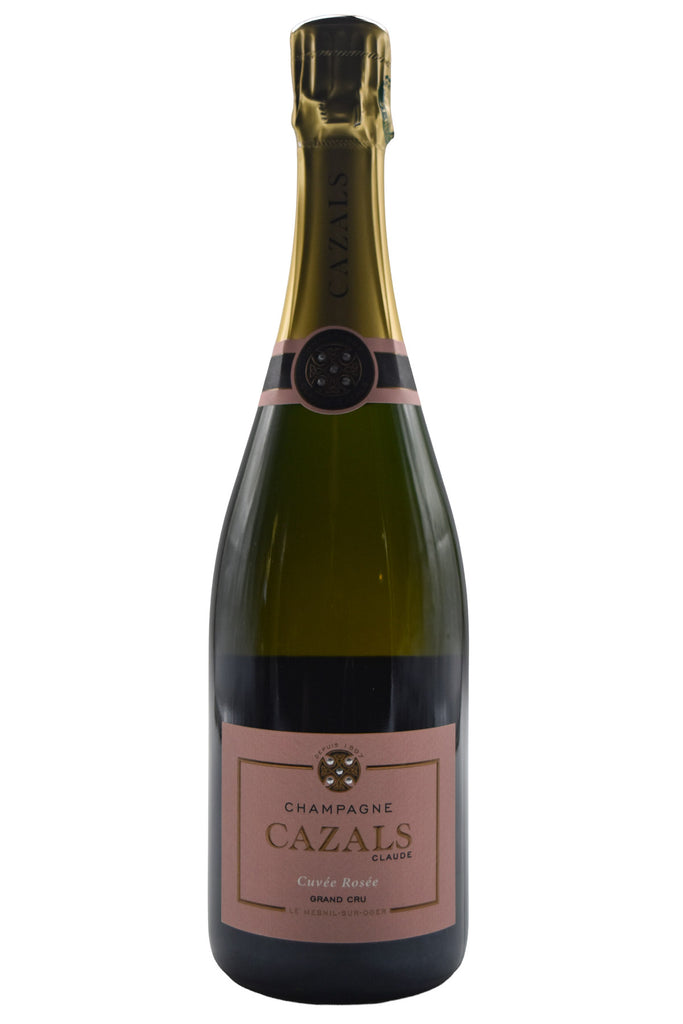 Bottle of Claude Cazals Champagne Brut Grand Cru Cuvee Rosee NV-Sparkling Wine-Flatiron SF