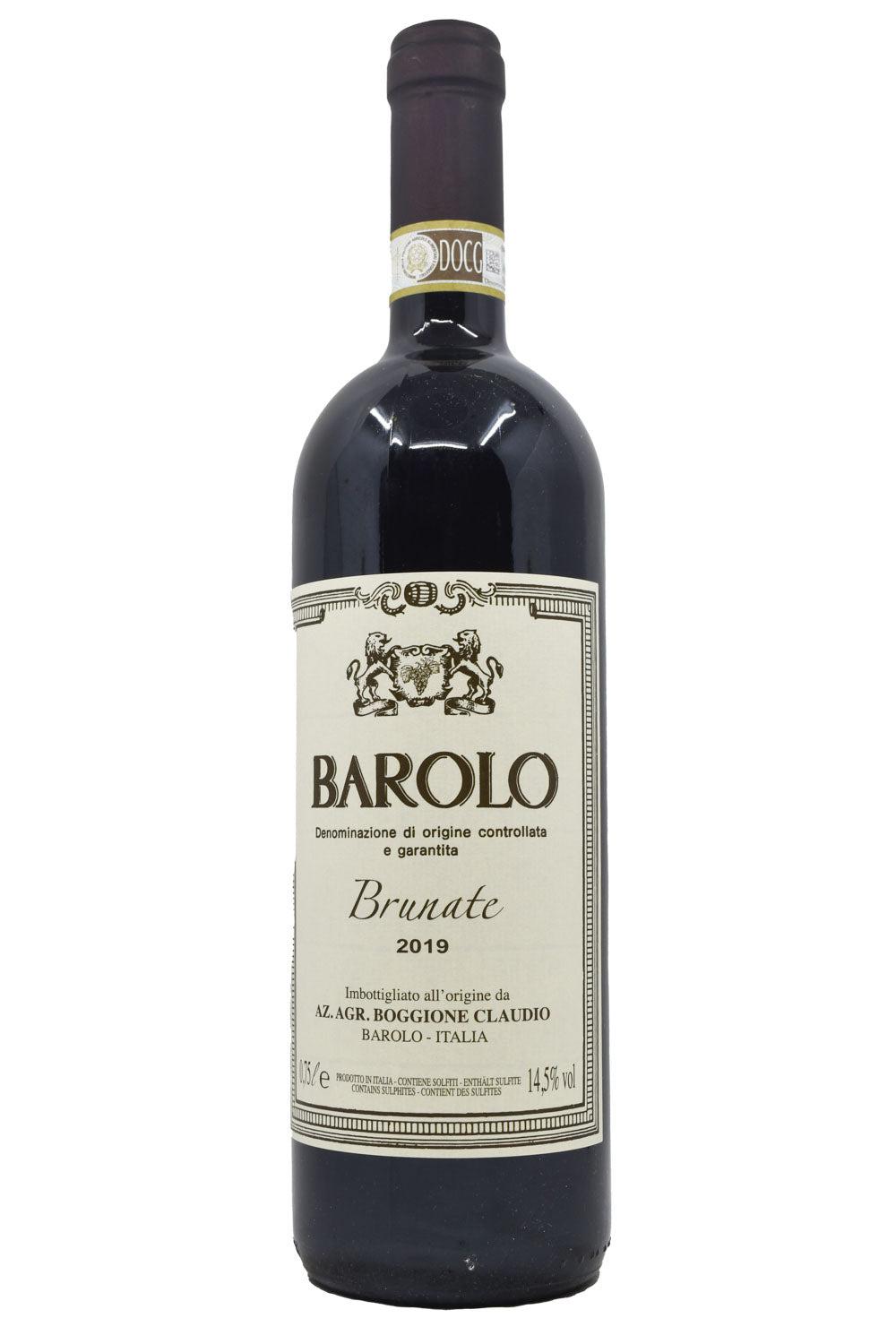 Claudio Boggione Barolo Brunate 2019