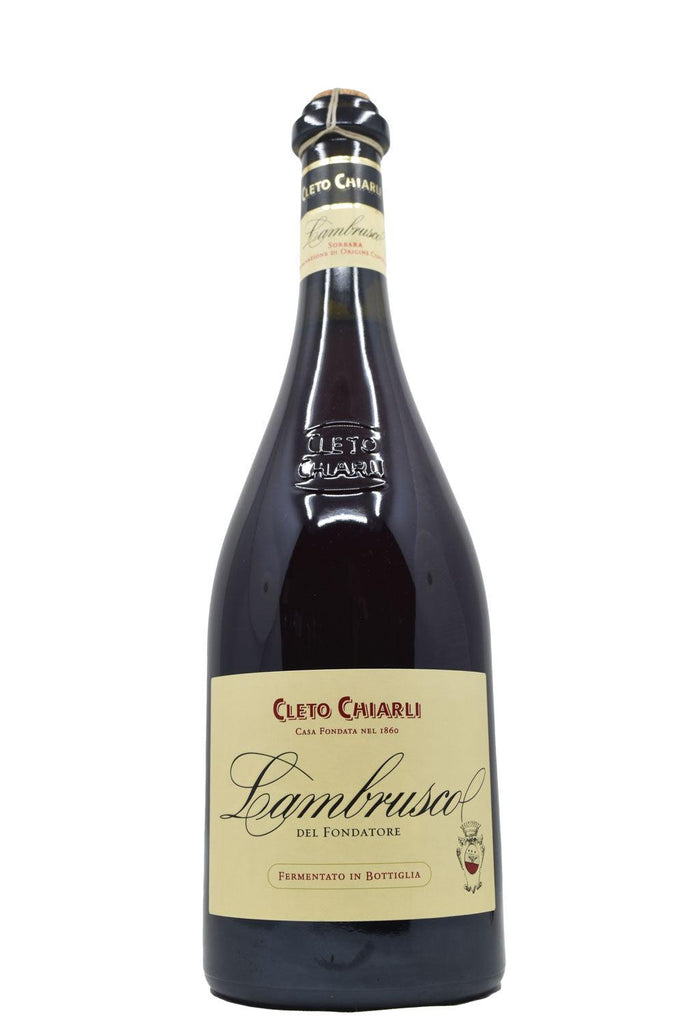 Bottle of Cleto Chiarli Lambrusco del Fondatore 2021-Sparkling Wine-Flatiron SF