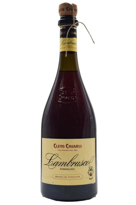 Bottle of Cleto Chiarli Lambrusco di Sorbara del Fondatore 2025-Sparkling Wine-Flatiron SF