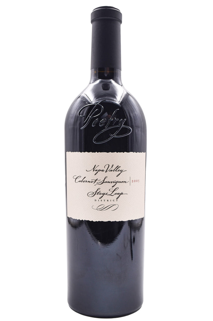 Bottle of Cliff Lede Napa Valley Cabernet Sauvignon Poetry 2005-Red Wine-Flatiron SF