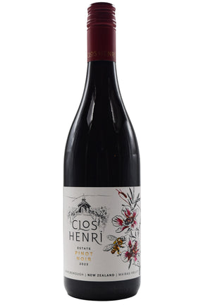 Bottle of Clos Henri Pinot Noir Estate 2023-Red Wine-Flatiron SF