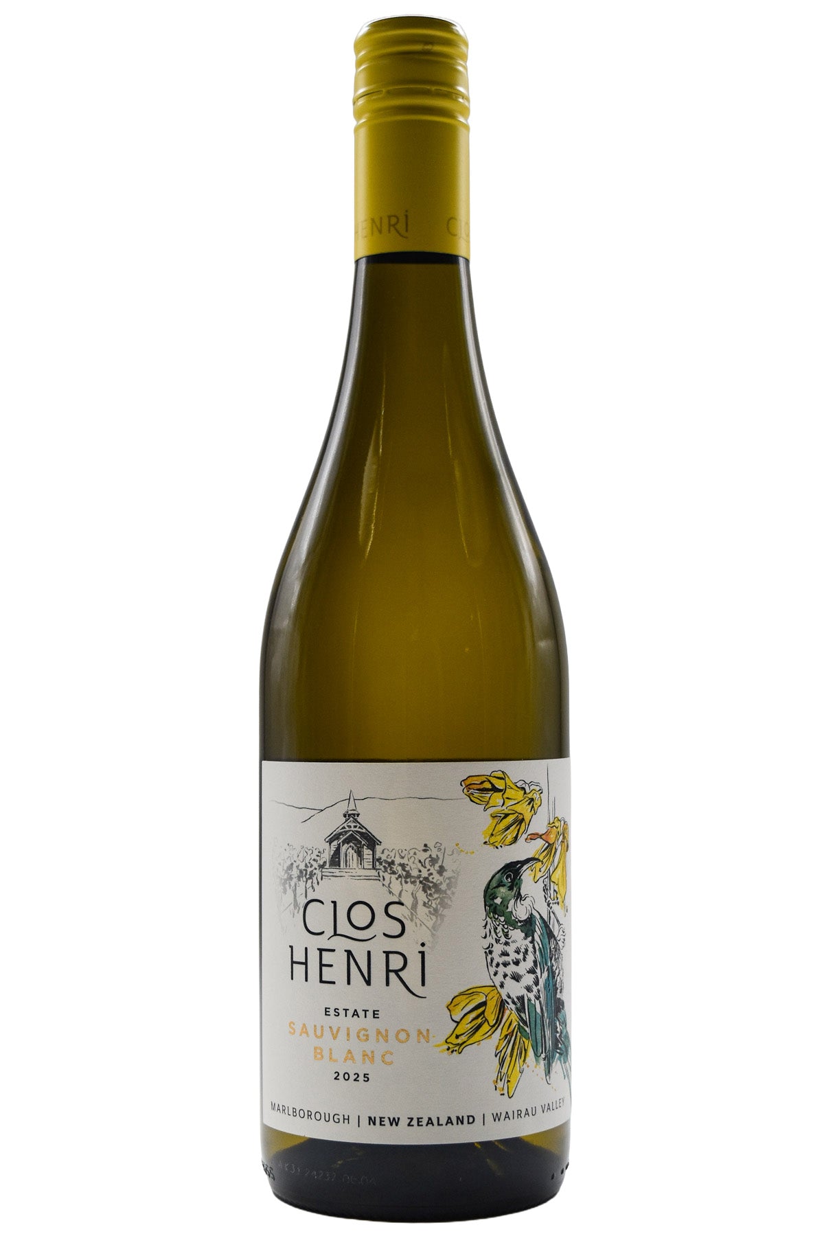 Bottle of Clos Henri Sauvignon Blanc Estate 2025-White Wine-Flatiron SF