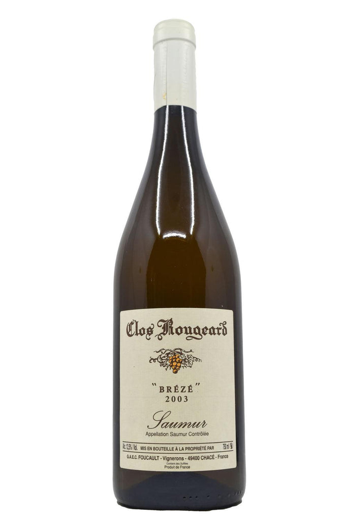 Bottle of Clos Rougeard Saumur Blanc Breze 2003-White Wine-Flatiron SF