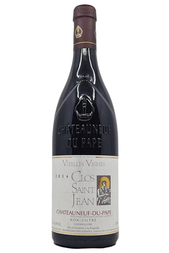 Bottle of Clos Saint-Jean Chateauneuf-du-Pape Vieilles Vignes 2014-Red Wine-Flatiron SF