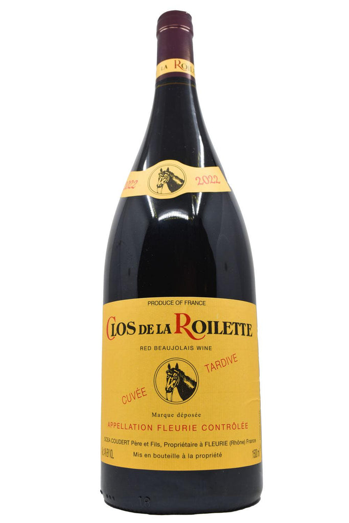 Bottle of Clos de la Roilette Fleurie Cuvee Tardive 2022 (1.5L)-Red Wine-Flatiron SF