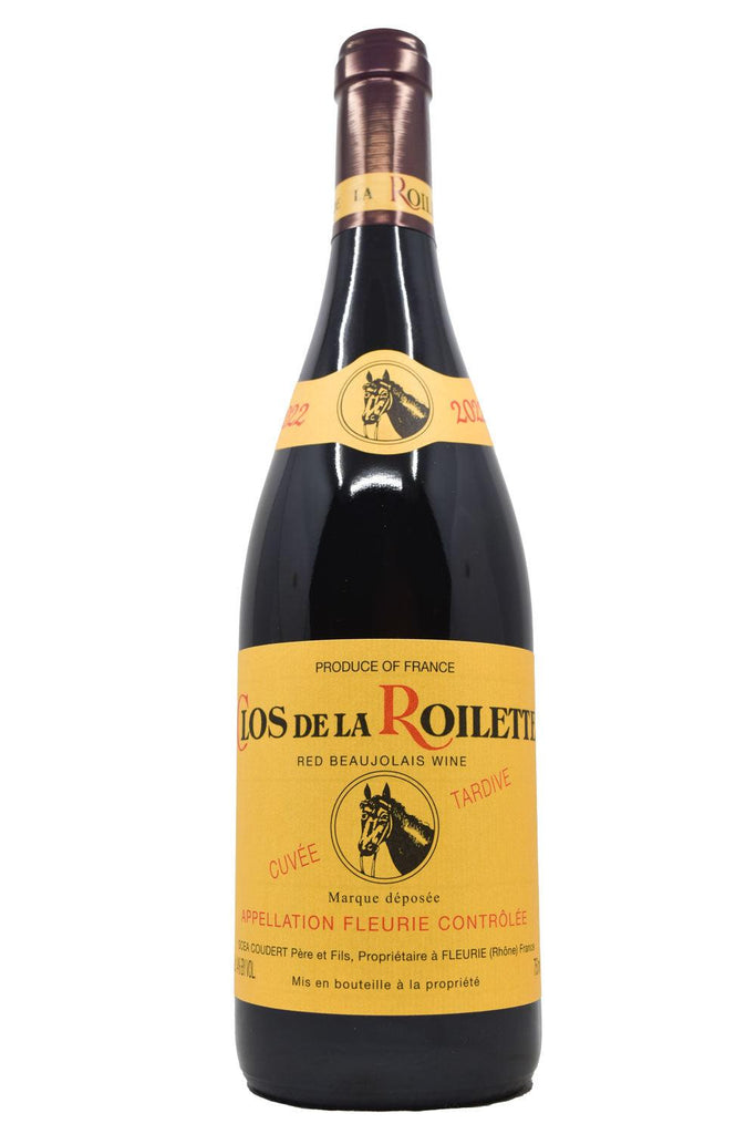 Bottle of Clos de la Roilette Fleurie Cuvee Tardive 2022-Red Wine-Flatiron SF